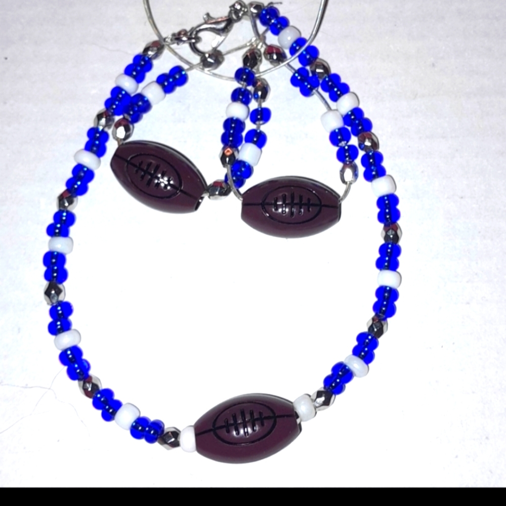 Handmade Earrings and Bracelet set